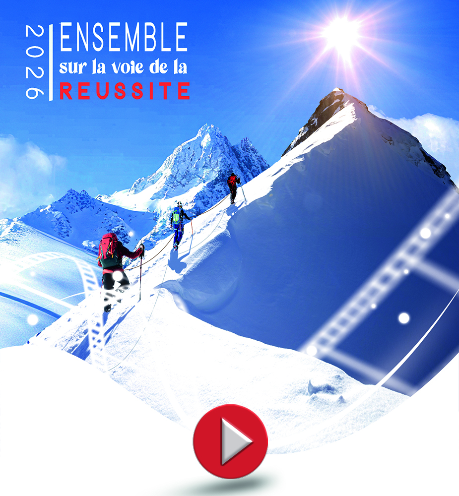 Carte de voeux électronique montagne